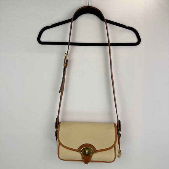 Vintage Dooney and Bourke All-Weather Leather Crossbody Bag - Picture 1 of 15